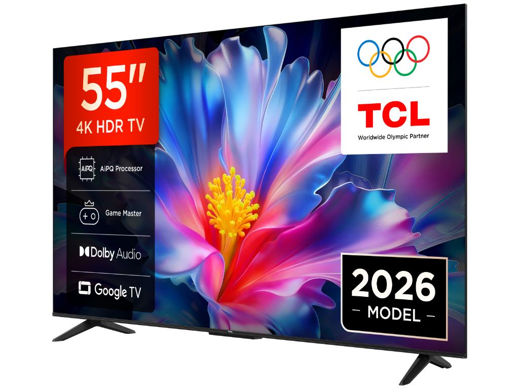 TCL 55P6L LED TV 55" ultra HD, Google TV smart, 4K HDR, DVB-T2/C/S2, dizajn bez ivica