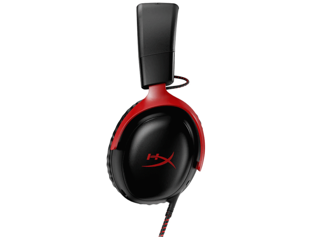HyperX Cloud III Wired Gaming Headset USB-A 3.55mm/Over-ear/Noice cancelling mic/black-red