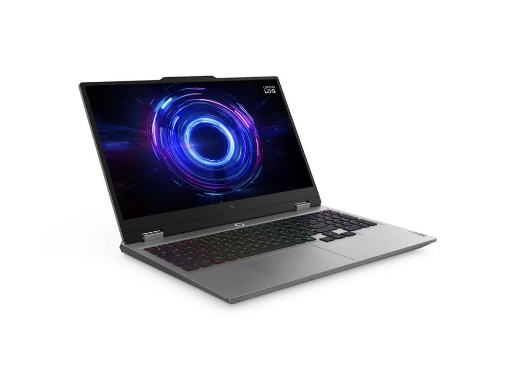 Lenovo LOQ 15IRX10 i7-13645HX/1TB/16GB/RTX 5060 8GB/15.6" FHD IPS/RGB backlit YU/Luna grey/NoOS