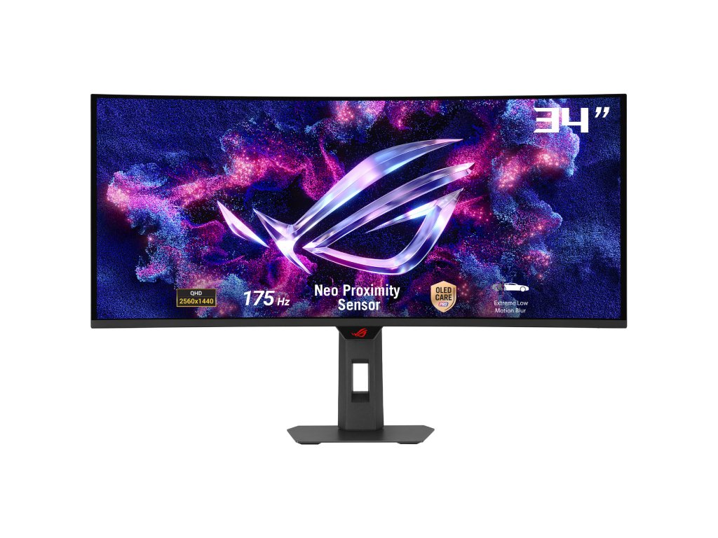 ASUS ROG Strix XG34WCDG OLED Gaming Curved Monitor,34" 3440x1440,175Hz, 0.03ms, DP/HDMI*2/USB-C/Hub