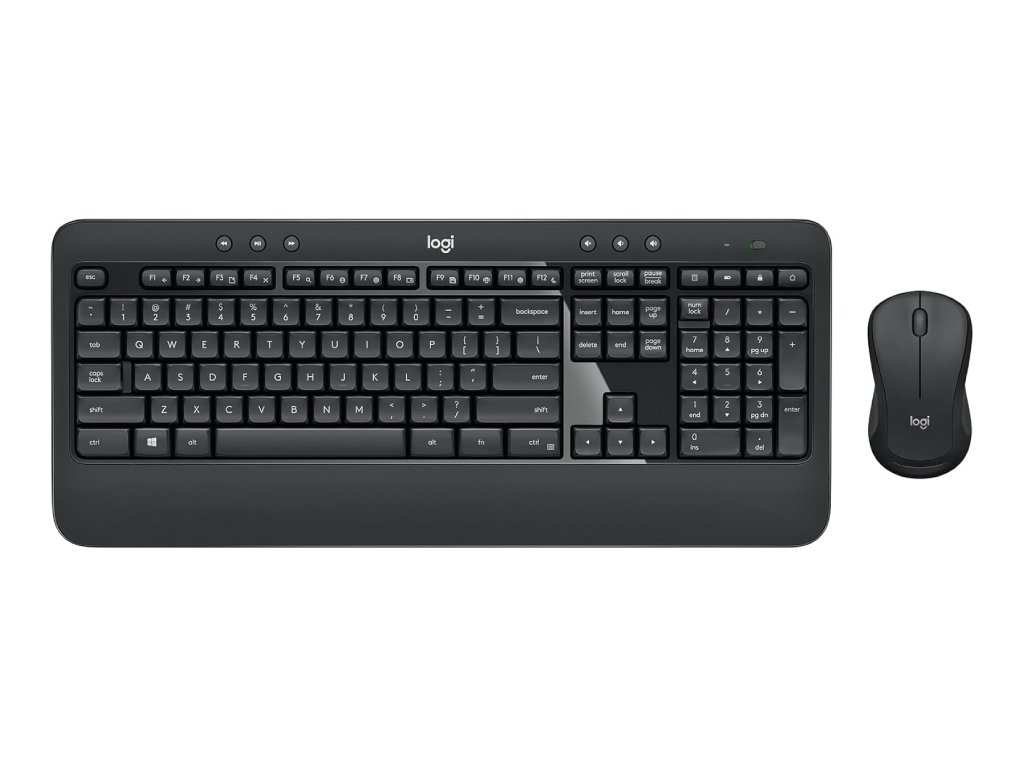 LOGITECH MK540 Advanced Wireless Desktop - Tastatura + Miš, USB, US