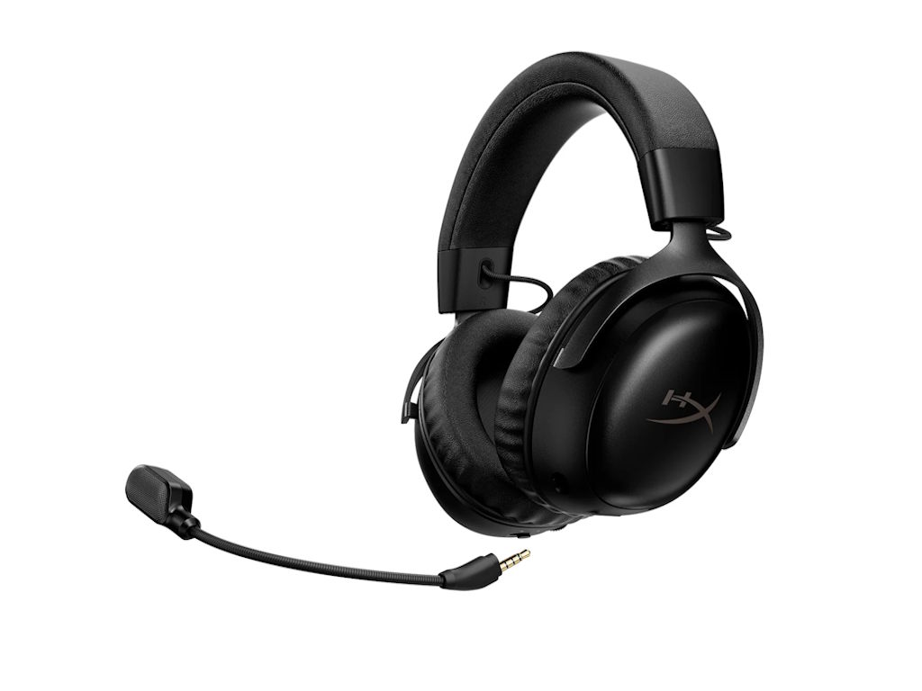 HyperX Cloud III S Wireless Gaming Headset/PC/PS5/Mobile/Mac/120Hr/2.4GHz Wireless/Black