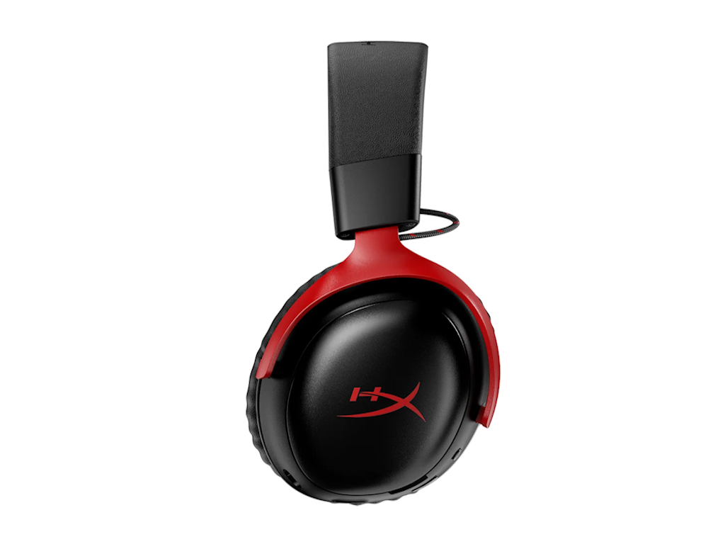 HyperX Cloud III S Wireless Gaming Headset/PC/PS5/Mobile/Mac/120Hr/2.4GHz Wireless/Black-red