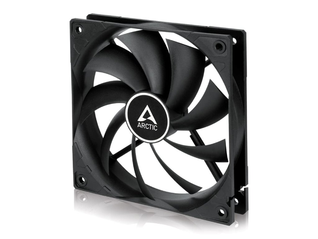 ARCTIC F12 PWM PST 120mm PWM Fan with Cable Splitter, 230-1350 rpm, 4-Pin Connector + 4-Pin socket