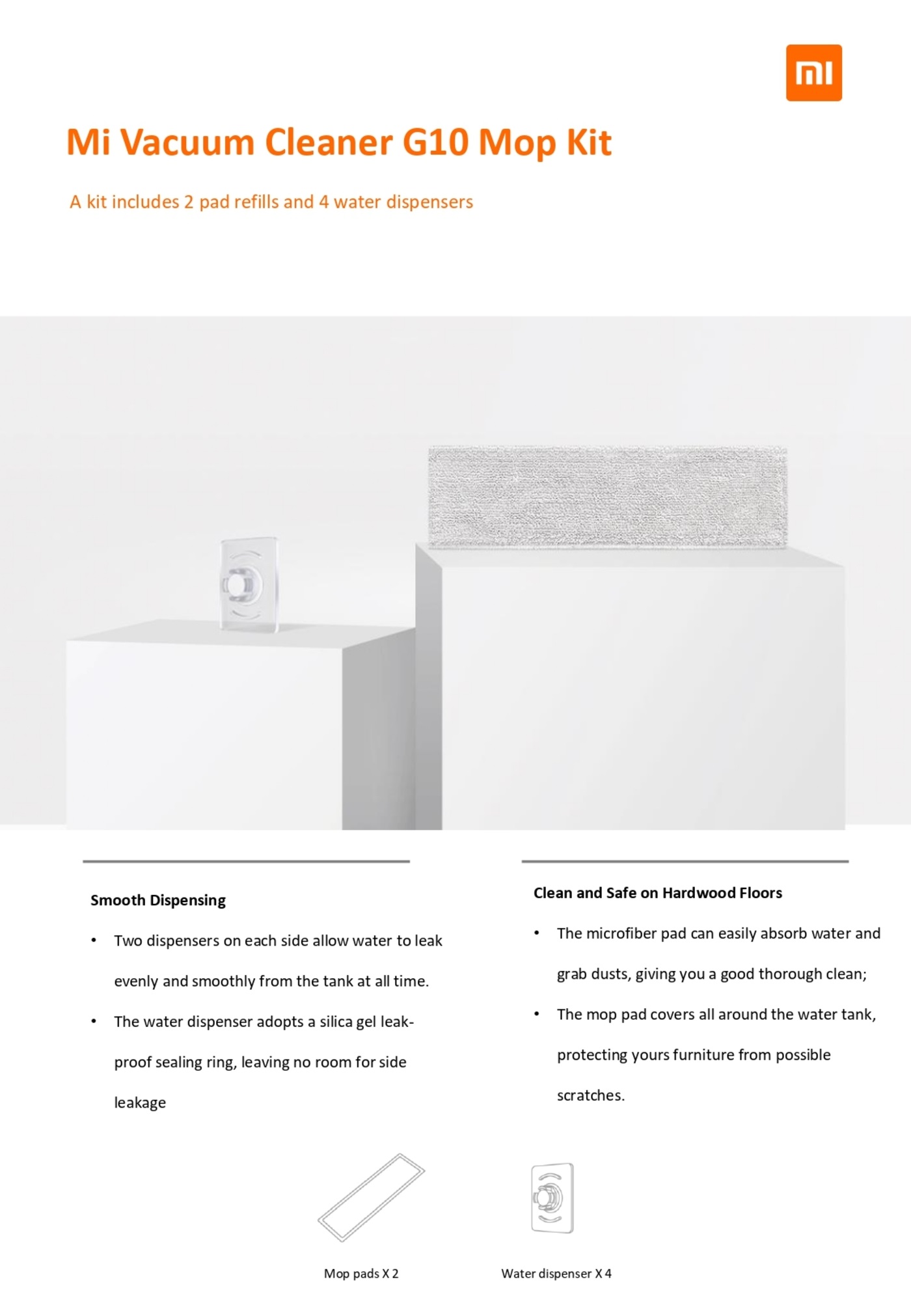 Xiaomi G10 Mop Kit