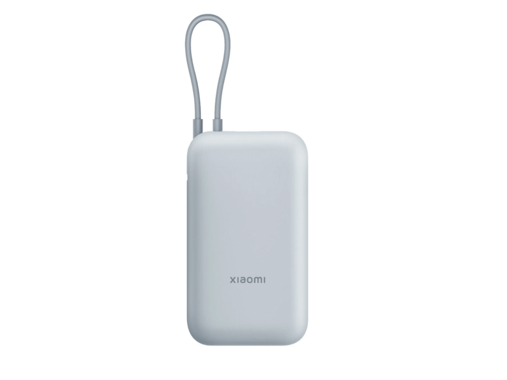 Xiaomi powerbank 10000 mAh integrisani kabl, plava