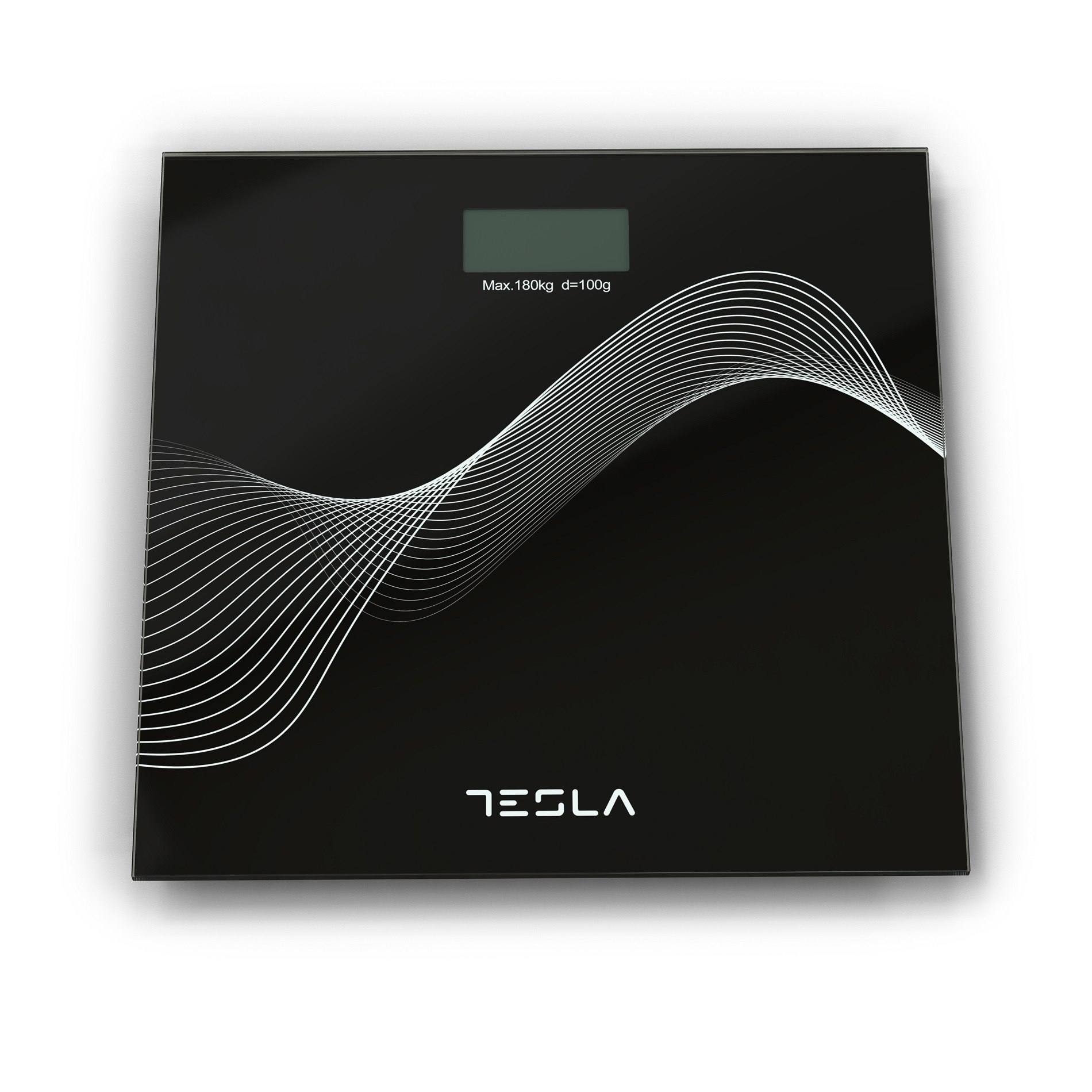 Tesla BS102B Tjelesna vaga, raspon mjerenja 3kg-180kg, auto shut-off, crna