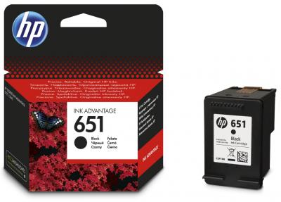 HP 651 Black Original Ink Advantage Cartridge C2P10AE
