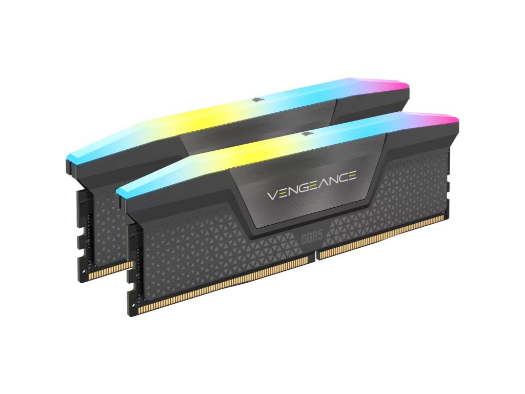 CORSAIR DDR5 16GB (2x8GB) RGB6000MT/s, VENGEANCE, CL36XMP, EXPO
