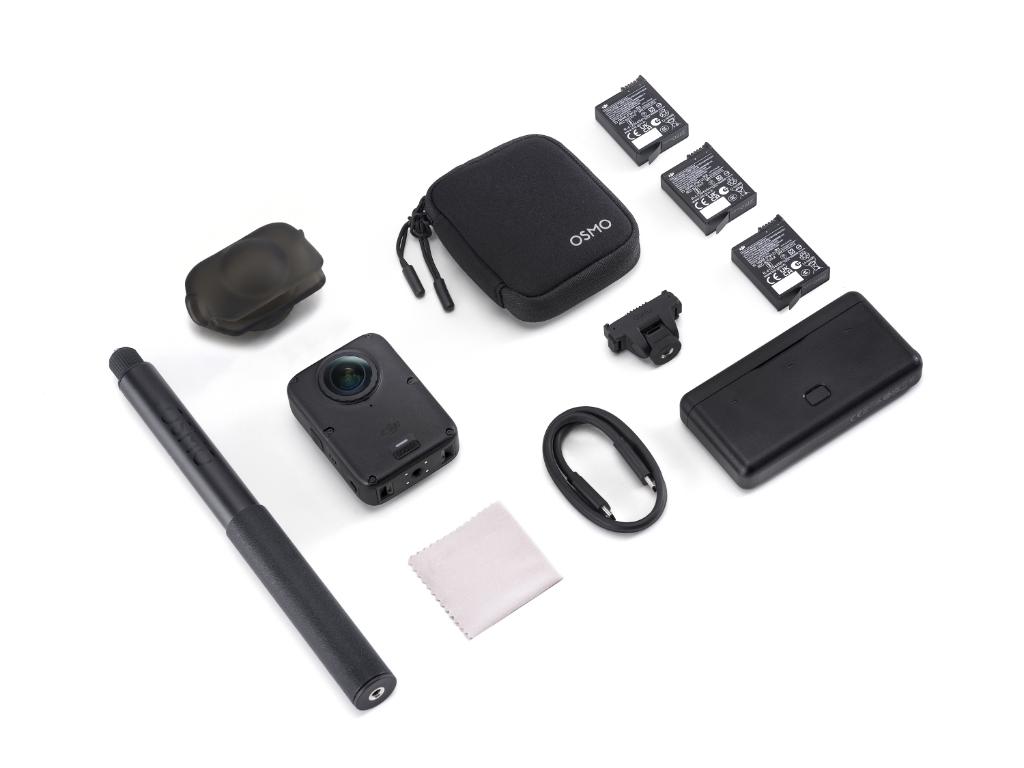 DJI Osmo 360 II Adventure Combo, Native 8K/60fps, 1 360 imaging, 105GB of built-in storage