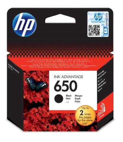 HP 650 Black Ink Cartr ,HP Deskjet Ink Advantag 2515,3515