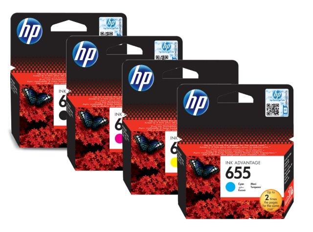 HP 655 Cyan Ink Cartr.[CZ110AE] HP Deskjet Ink Advantage 3525, 4615, 4625, 5525, 6525 e-All-in-One