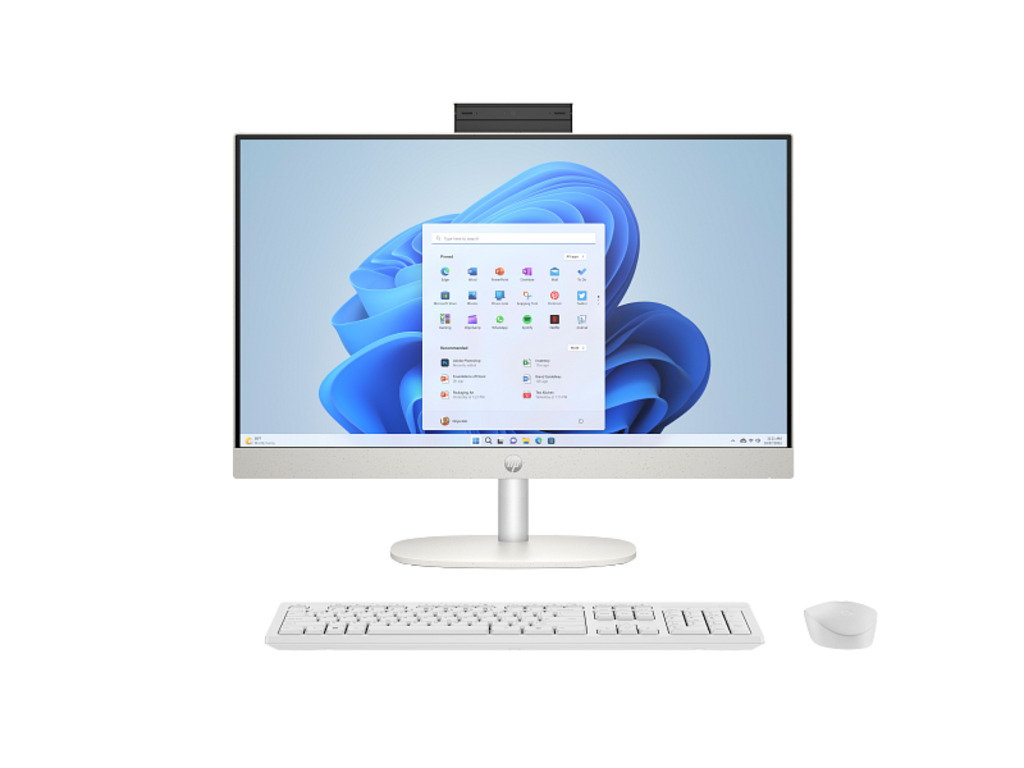 HP All-in-One 24-cr0109ny PC23,8" Touch, i7 1355U,16GB,512GB,FreeDOS,Wlan,wireelss periferija,bije