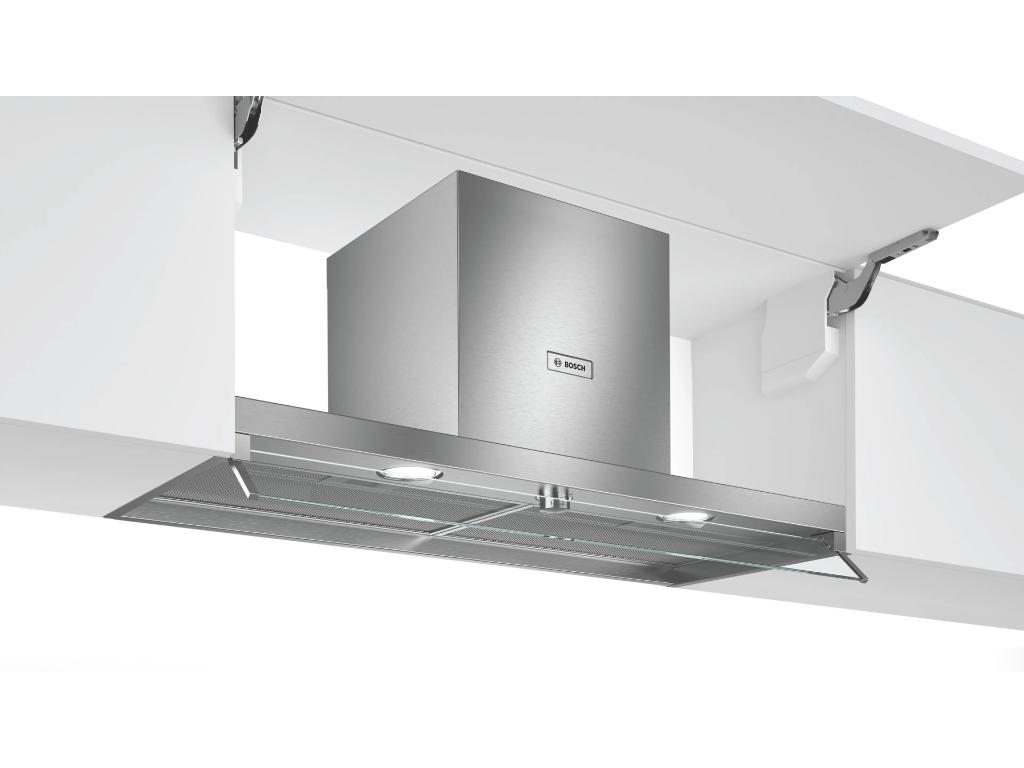 BOSCH Potpuno ugradbena napa ,90 cm , Serie 4|, A,620 m3/h ,70 dB,LED, INOX