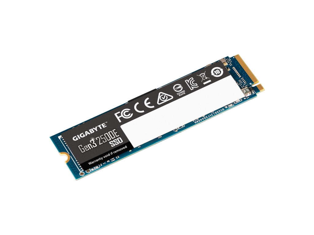 Gigabyte Gen3 2500E 1TB M.2 NVMe, PCIe 3.0, R/W: 2400MHz / 1800MHz