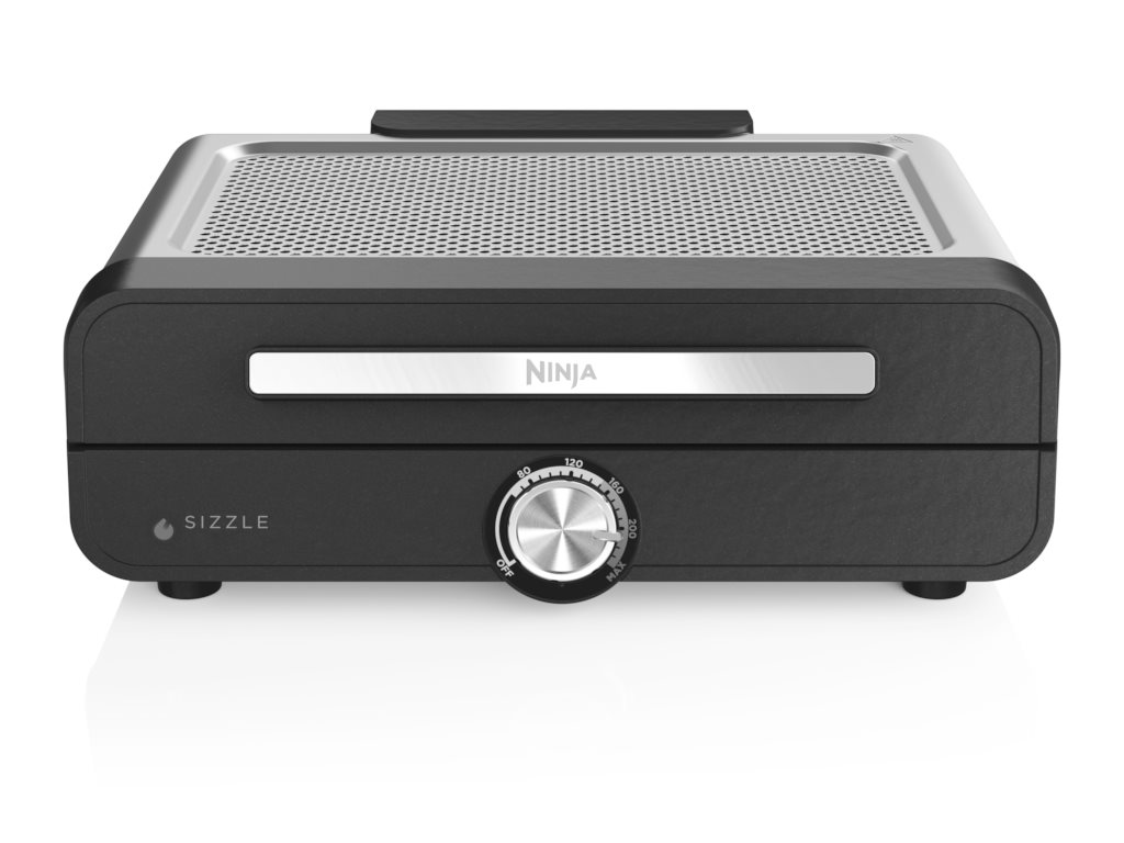 NINJA GR101EU, Unutrašnji Grill i Ravna Ploča, Non-Stick, 1450W, dozvoljeno pranje u mašini, kontrol