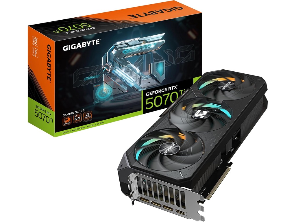 Gigabyte 5070Ti Gaming OC 16G16GB, GDDR7, 256bit,3xDP, 1xHDMI
