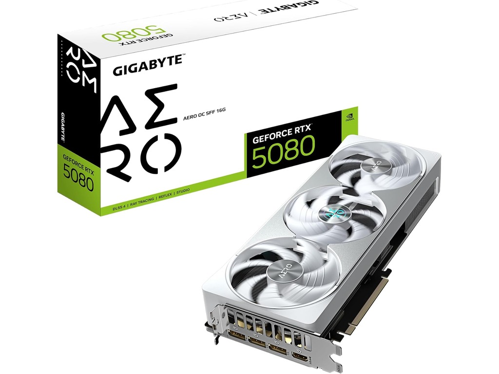 Gigabyte 5080 AERO OC 16G16GB, GDDR7, 256bit,3xDP, 1xHDMI