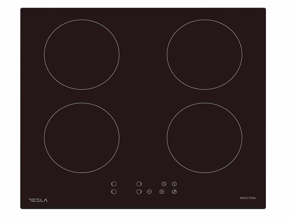 Tesla HI6401MB indukcijska ugradna ploča, 4 grejne zone, touch cont., automatsko isključivanje, 60cm