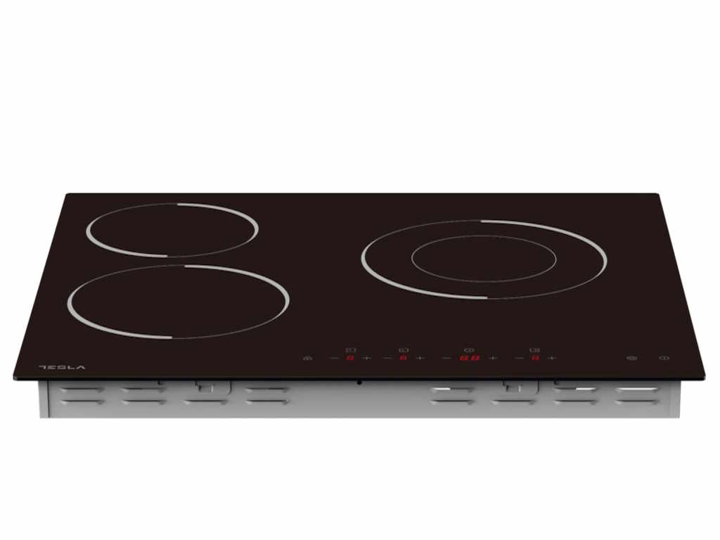 Tesla HV6300MB ugradna keramička ploča, 3 grejne zone (jedna proširena), touch control, 60cm