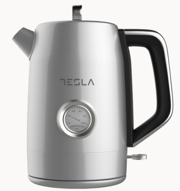 Tesla KT500X Ketler, 2220W, kapacitet 1.7 l, integrisan termometar, zaštita od pregrijavanja, inox