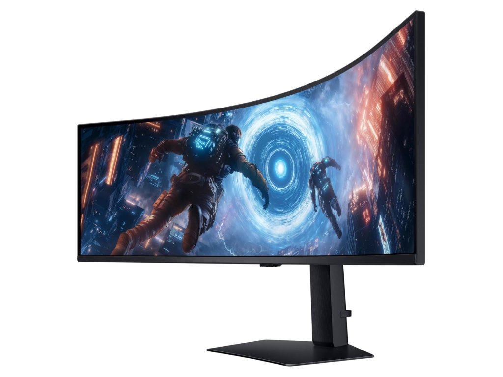 SAMSUNG 49" Odyssey G9 G91F Curved DQHD Monitor, 5120 x 1440, 144Hz, 1 ms,2500:1, 32:9,DP/HDMI*2,HAS