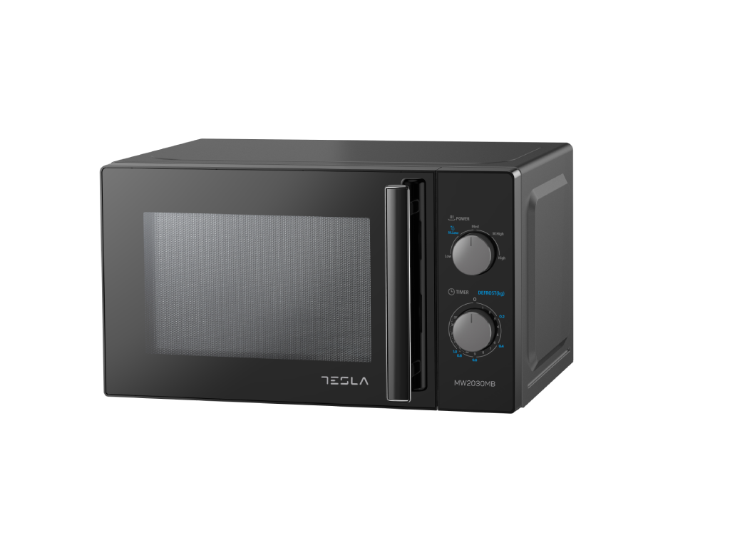 Tesla MW2030MB mikrotalasna pećnica, mehaničke komande, 20l, 700W, tajmer, crna