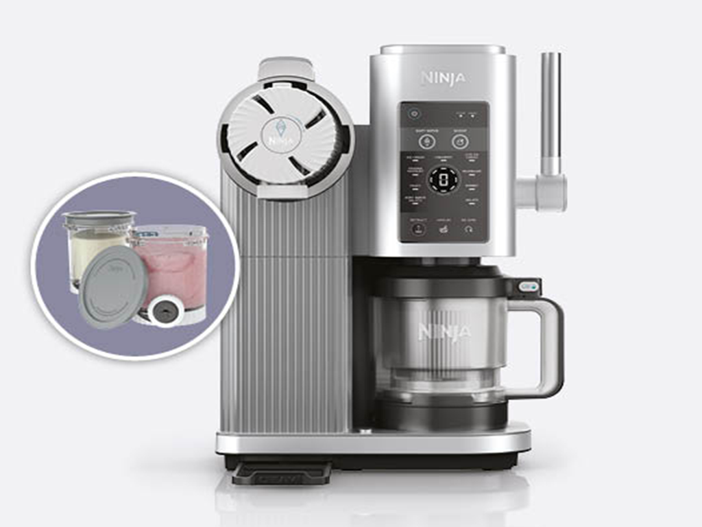 Ninja CREAMi aparat za sladole13u1,800W,tehnologija mekanogsladoleda,tri brzine