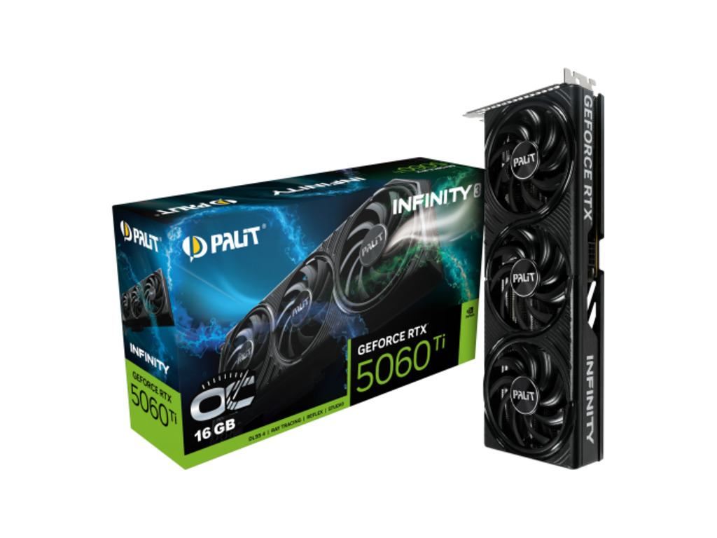 PALIT VGA 5060Ti OC Infinity 3 16GB GDDR7, 128-bit,  3x DP, 1x HDMI