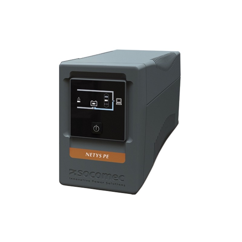 Socomec UPS NeTYS PE 600VA/360W 230V 50/60Hz, AVR, Line interactive, Step wave