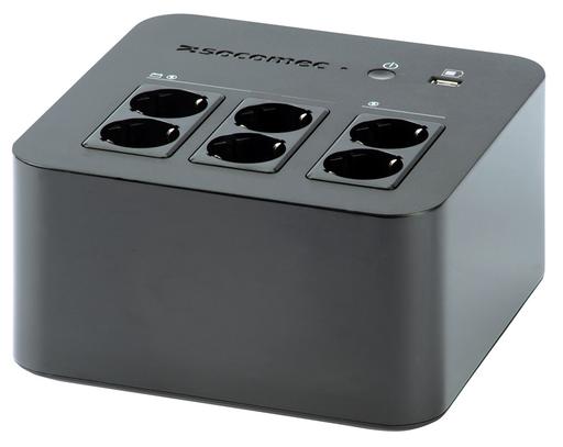 Socomec UPS NeTYS PL 600VA/360W 230V 50/60Hz, 4+2 SCHUKO (ŠUKO), USB, Offline