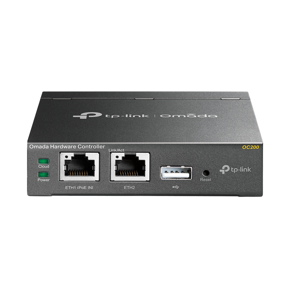 TP-LINK OC200 Omada Hardware Controller up to 100 Omada access points, switches, and routers