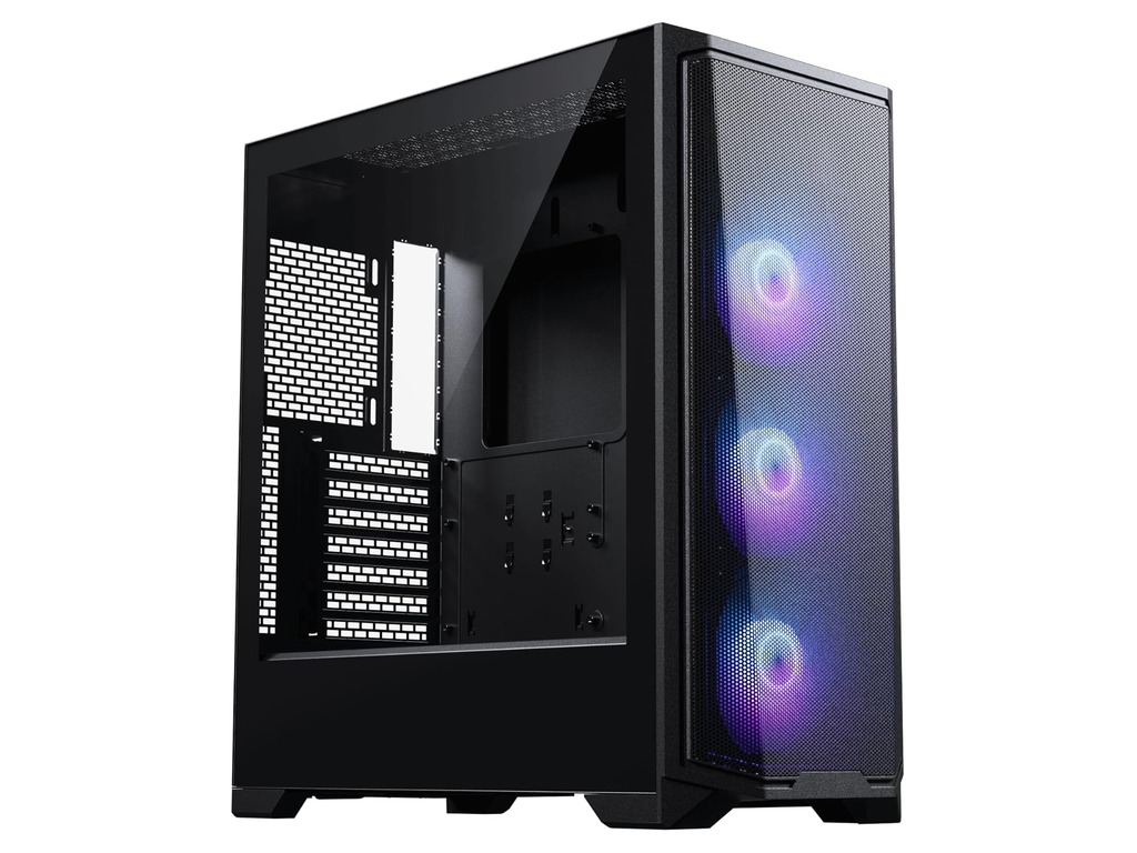 Phanteks Case Eclipse G370A Mid tower, ATX, Black 3x RGB fans