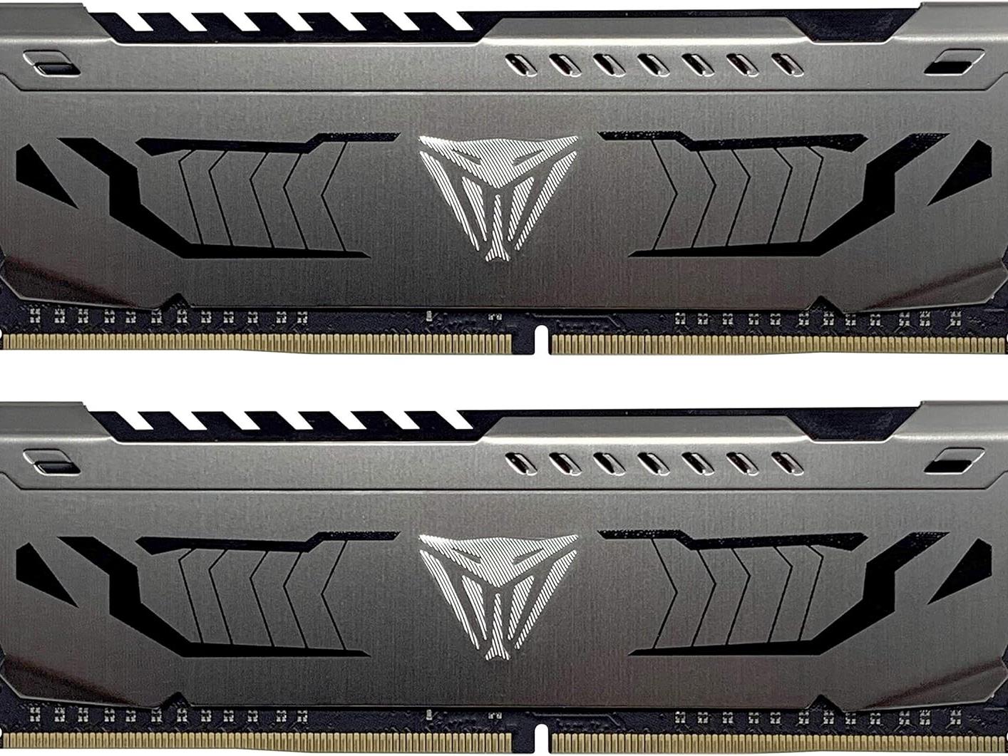 Patriot 16GB (2x8GB) DDR4 RAM3600MHz, CL18, Viper Steel