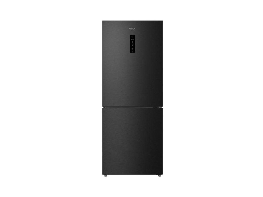 Tesla RC4201FTBE kombinovani frižider, Total No Frost, Neto (276+141l), ŠxVxD:703x670x1850, crna
