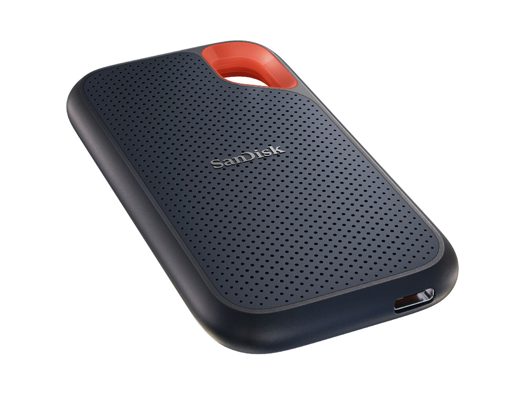 SanDisk Extreme 2TB Portable SSD - up to 1050MB/s Read, 1000MB/s Write, IP55, USB 3.2 Gen 2