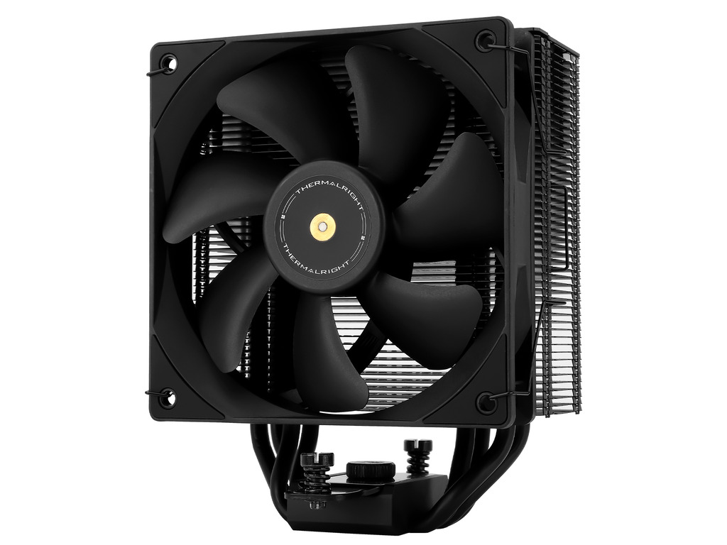 Thermalright Assassin Spirit 120 Evo Dark CPU Cooler 12cm, 1x PWM fan, Height: 156mm