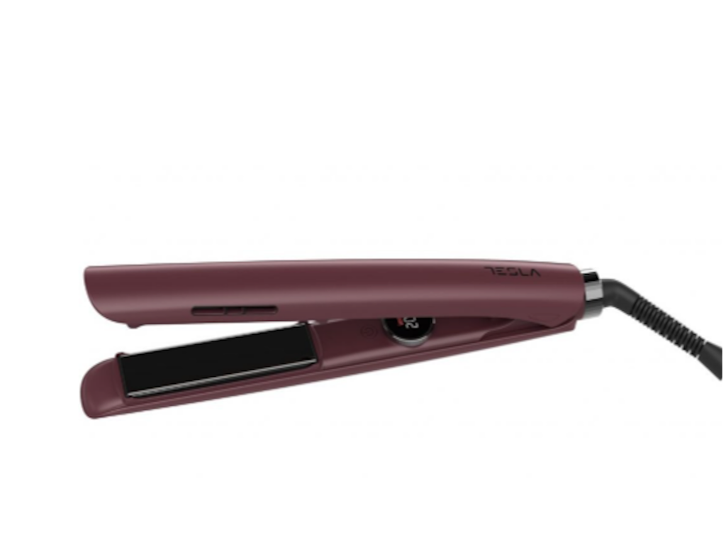 Tesla STH500BB, presa za kosu, 48W, 140-230 stepeni C, LED digital, IONIC, Burgandy line