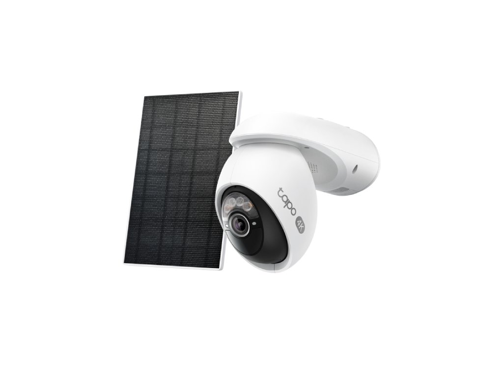 TP-LINK TAPO C660 KIT Ultra 4K Solar-Powered Pan/Tilt Security Camera Kit, 360 AI Tracking