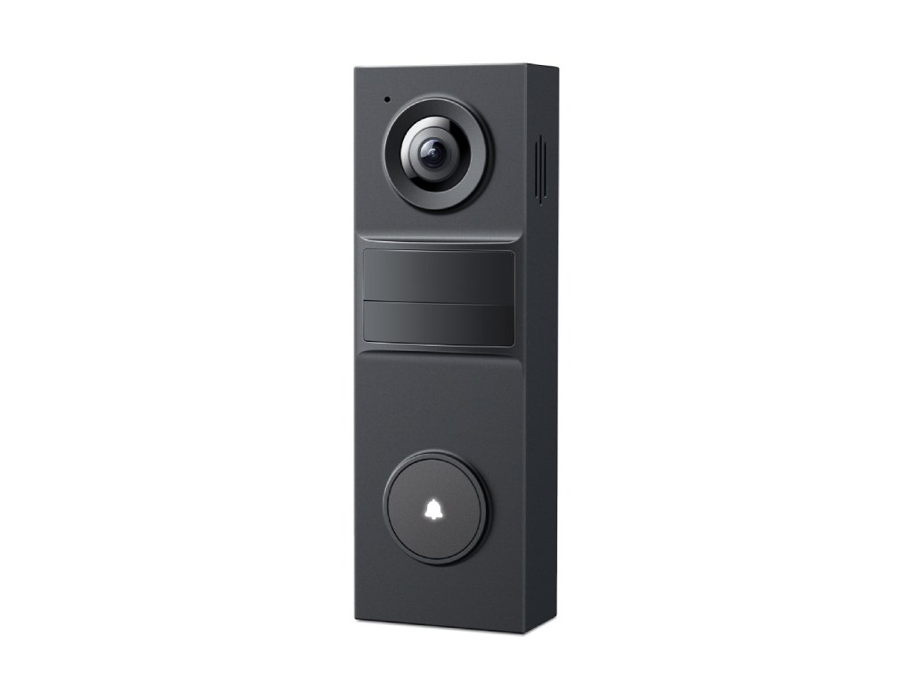 TP-LINK TAPO D205 Smart Video Doorbell Mini 2K Live View, Ultra-Wide 160 FOV, Built-in Battery, IP54