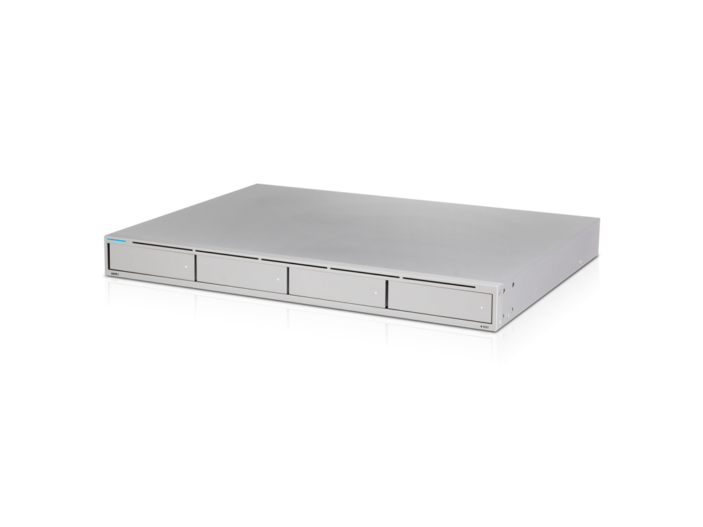 UBIQUITI UniFi Network Video Recorder, 4*2.5/3.5" HDD bays, 10G SFP+ port, GbE RJ45 port