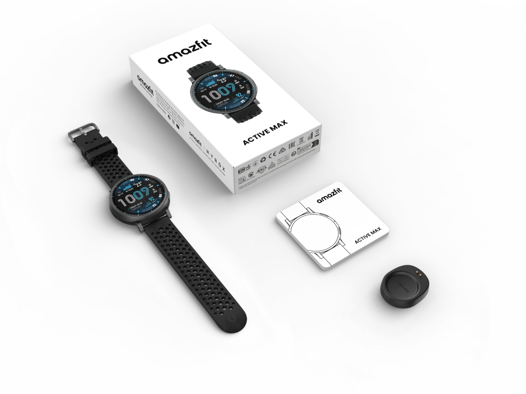 Amazfit Active Max Smartwatch  Black
