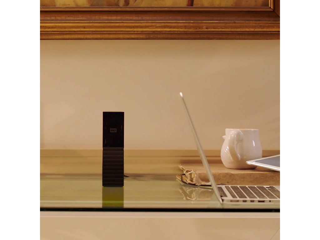 WD My Book 6TB Desktop External Hard Drive, USB 3.2 Gen 1, Micro-B, Power Supply