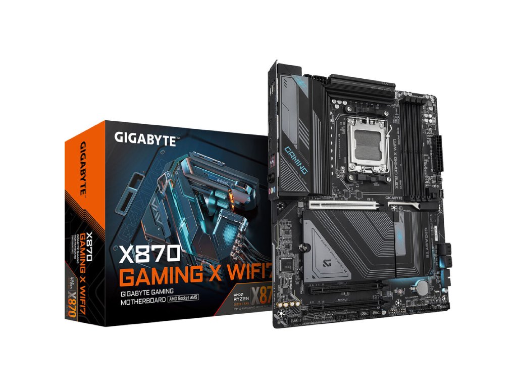 Gigabyte MB X870 GamingX WIFI7 AM5; 4xDDR5; 3xM.2; 4xSATA 10xUSB; WIFI 7; ATX; RAID; Bluetooth slika 2