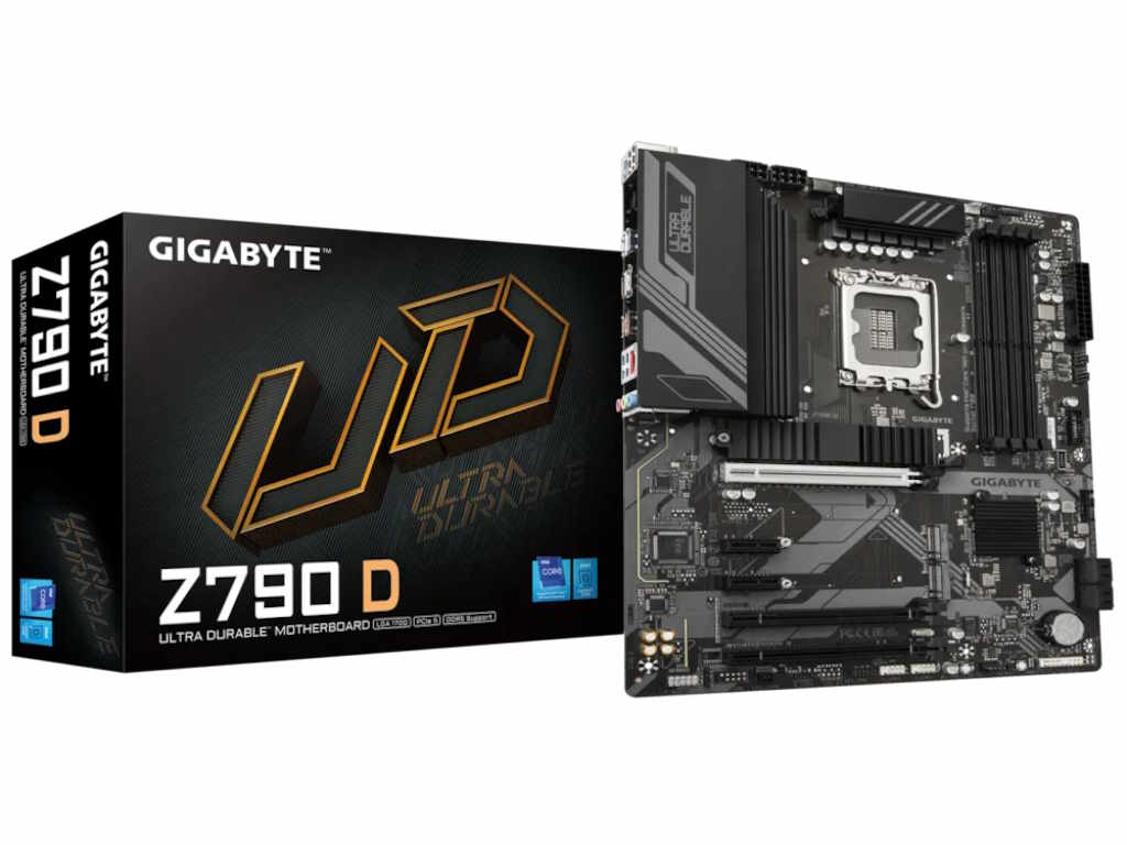 Gigabyte MB Z790 D LGA1700; 4xDDR5; 3xM.2; 4xSATA 8xUSB; 1xDP, 1x HDMI, ATX slika 3